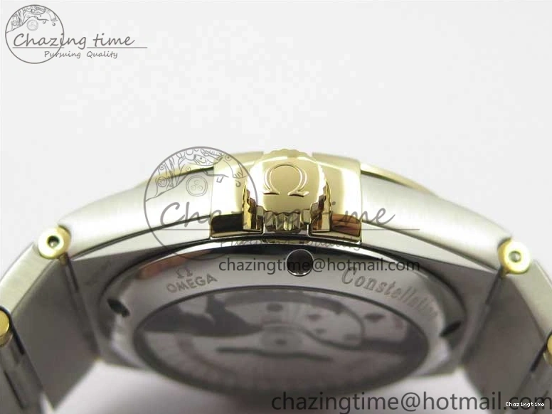 0312 Stylish Constellation 38mm SS RG VSF 1:1 Best Edition WhiteTextured Dial on SS RG Bracelet A8500 Super Clone 7921